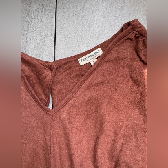 Earthbound suede romper - Picture 3 of 10